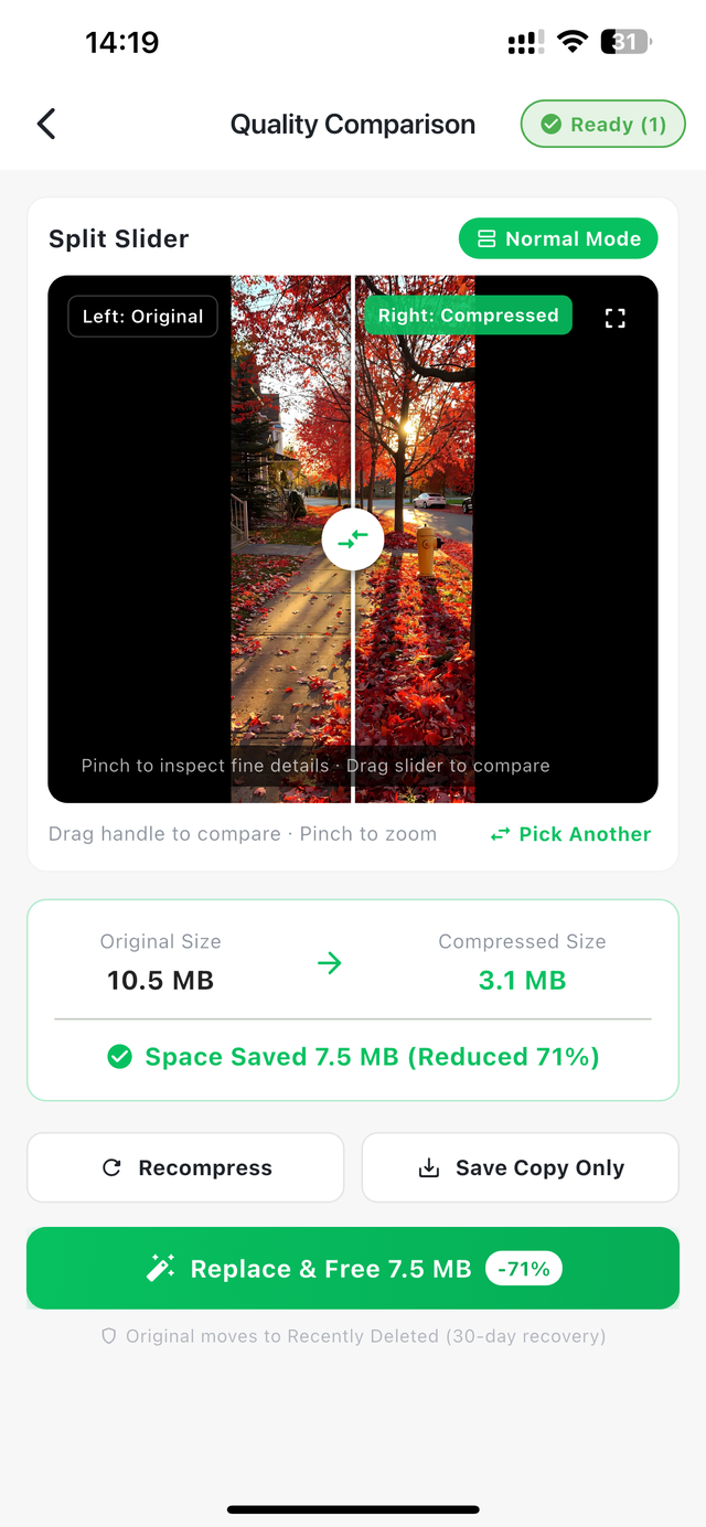 Reclaim Storage