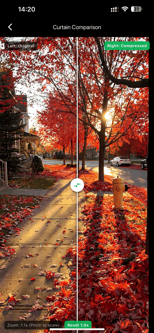Interactive Split Slider
